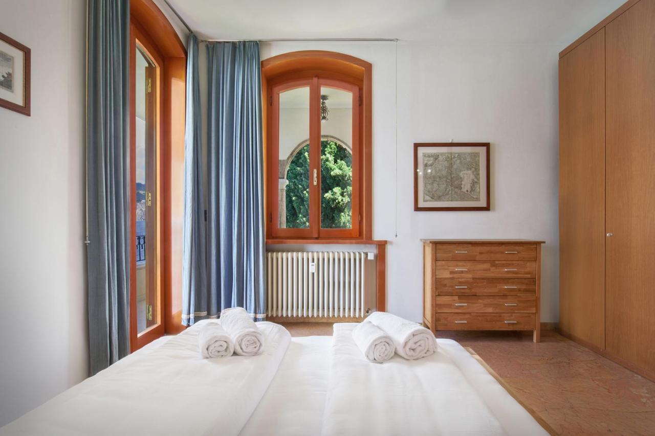 Villa Francesca-Grande Appartamento In Riva Al Lago Brenzone sul Garda Dış mekan fotoğraf