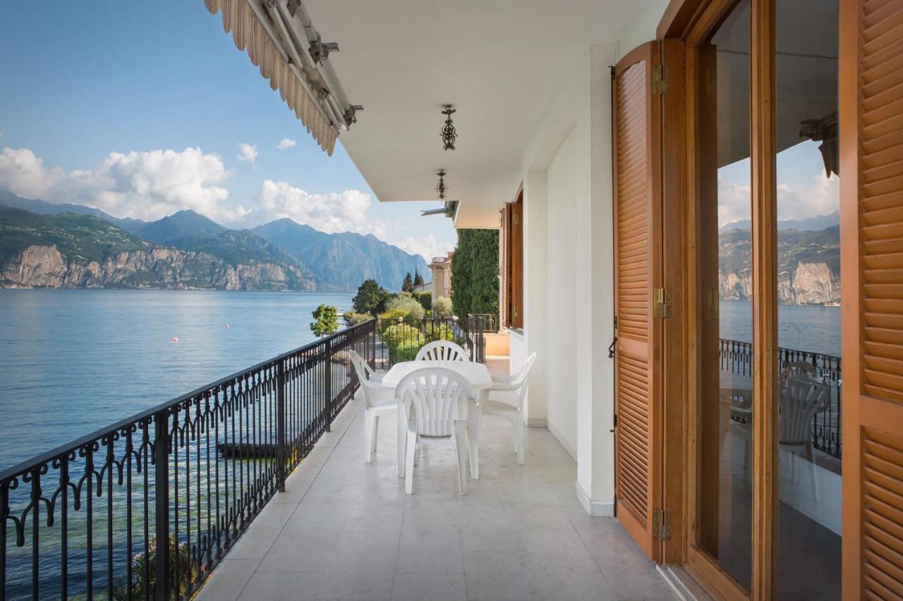 Villa Francesca-Grande Appartamento In Riva Al Lago Brenzone sul Garda Dış mekan fotoğraf